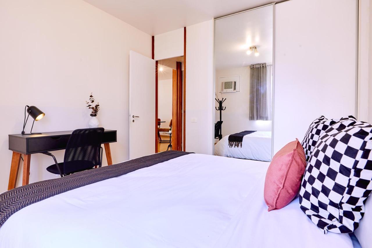 Ap Lindo Com Piscina, Academia E Garagem No Predio - Leblon Apartment ริโอเดจาเนโร ภายนอก รูปภาพ