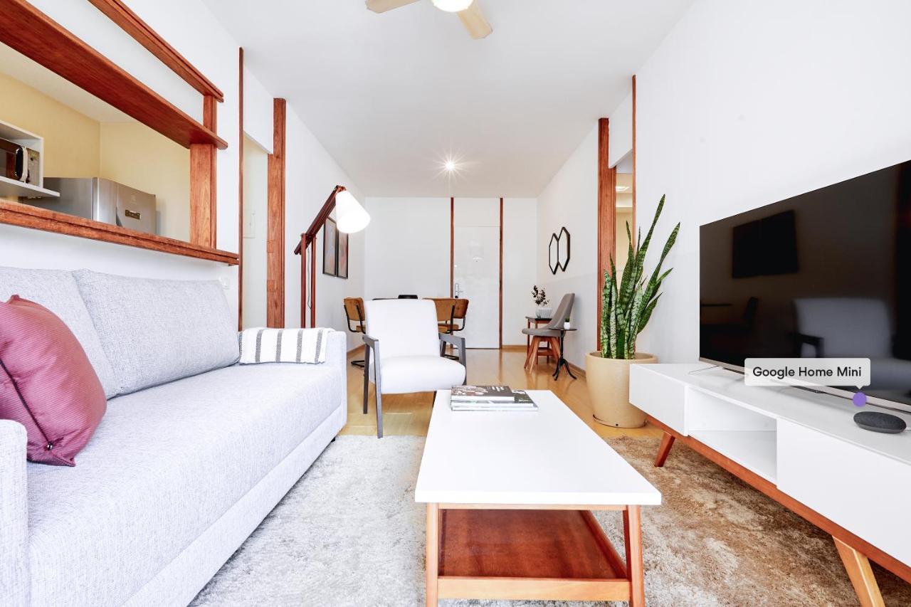 Ap Lindo Com Piscina, Academia E Garagem No Predio - Leblon Apartment ริโอเดจาเนโร ภายนอก รูปภาพ